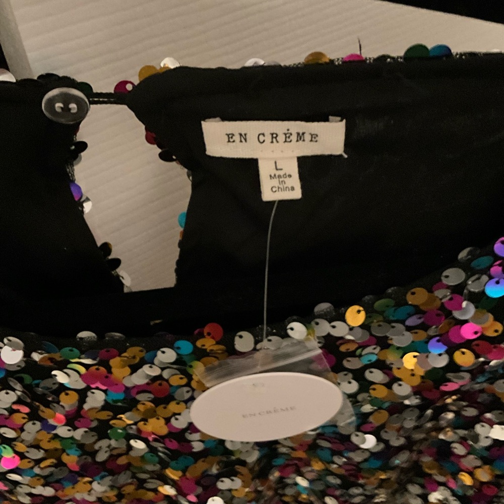 Vici sequin crop top new - Picture 3 of 3
